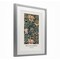 Stupell Industries William Morris Honeysuckle Pattern Black Framed Print Under Glass, design by Vintage Hustle